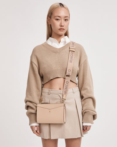D-Vine Medium Pouch - Almond