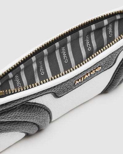 Jagger Petite Wallet - Black White