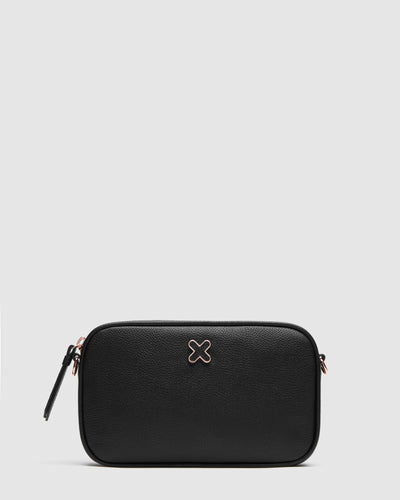 Hendrix Pouch - Black Rose Gold
