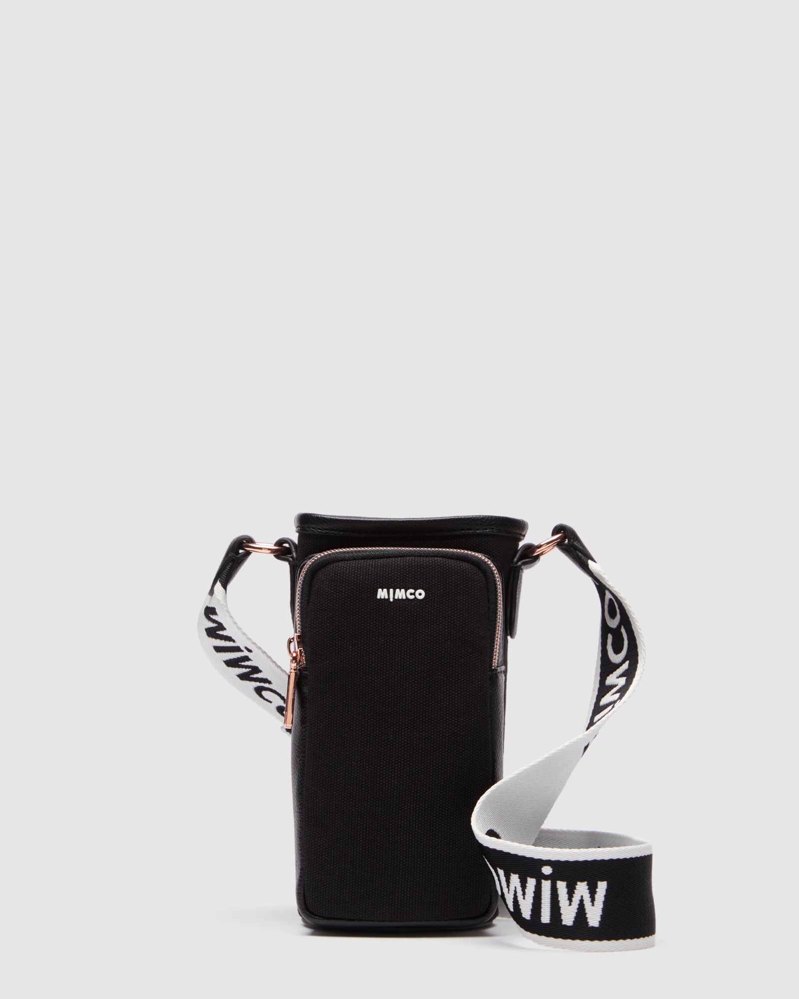 Stevie Drink Crossbody Bag - Black White