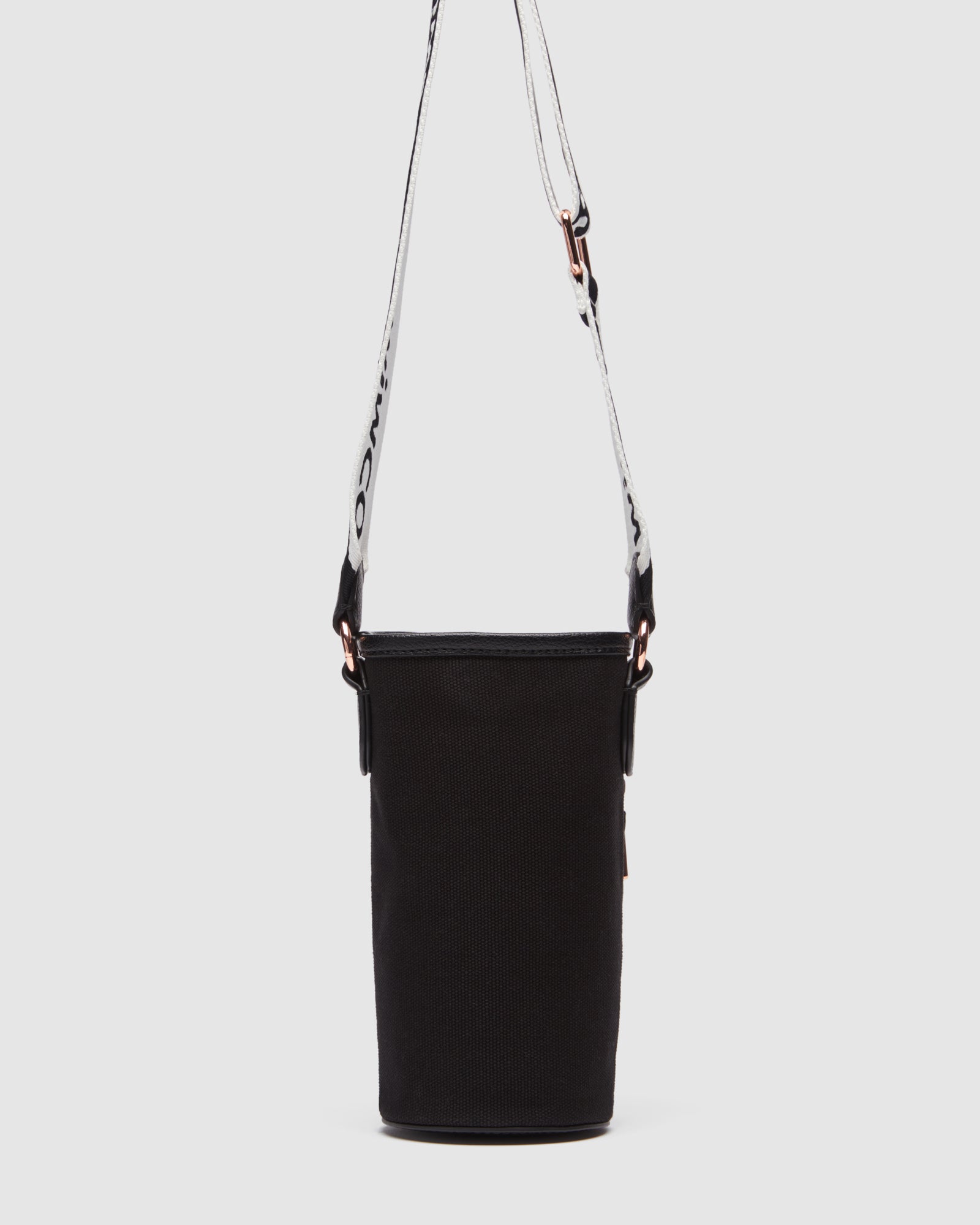 Stevie Drink Crossbody Bag - Black White