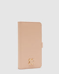 Hendrix Flip Case For Iphone 13 Pro Max - Almond
