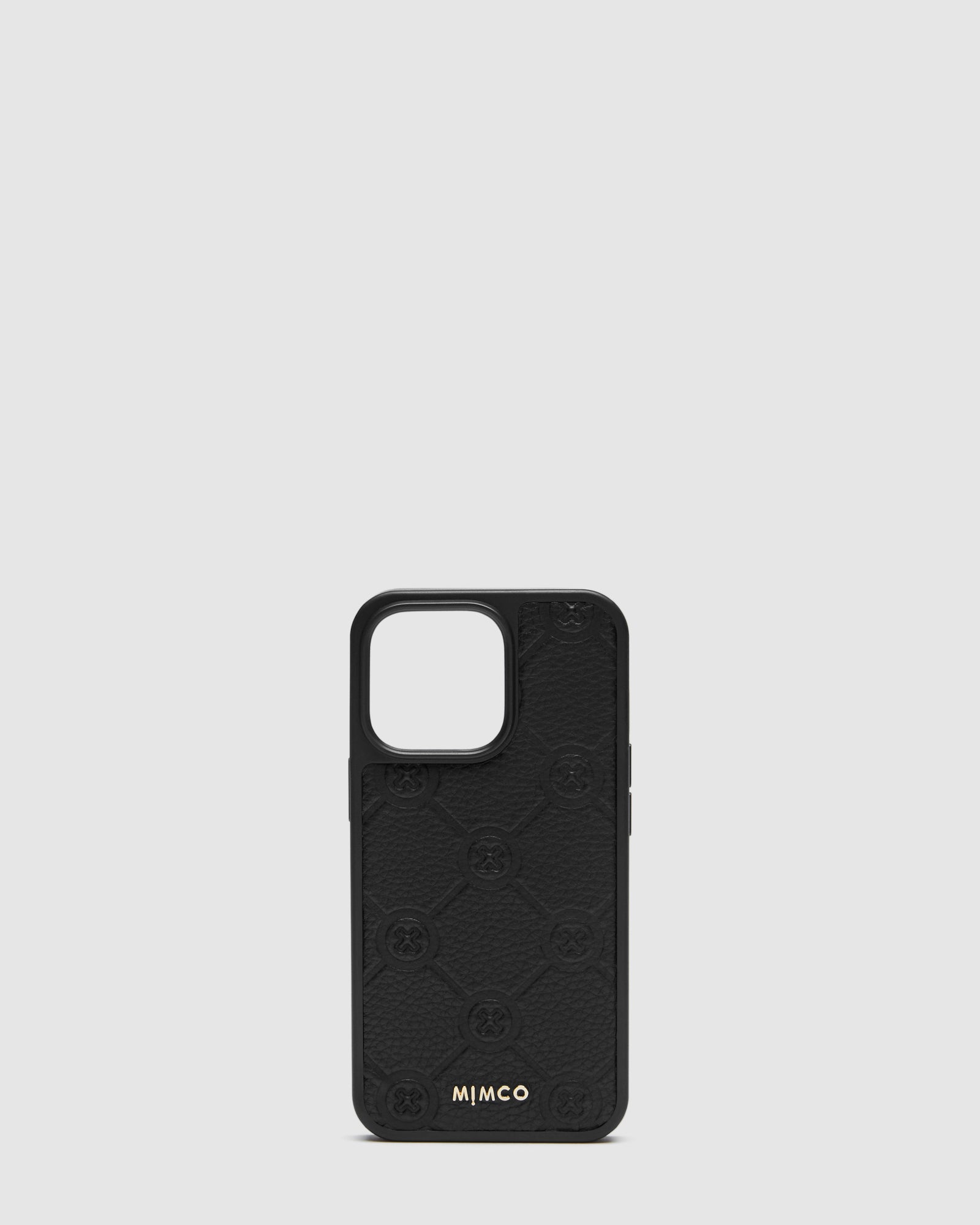 Mim-Gram Phone Case For Iphone 13-13 Pro - Black Light Gold
