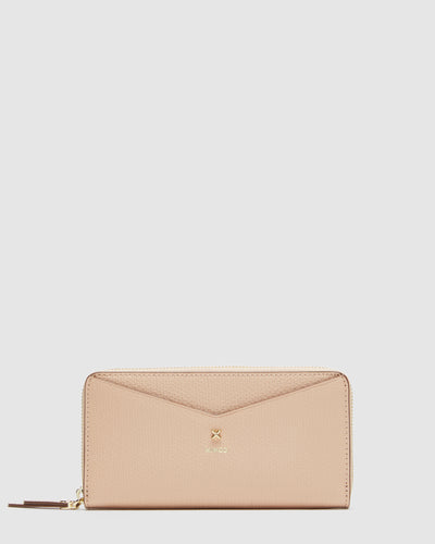D-Vine Large Wallet - Almond