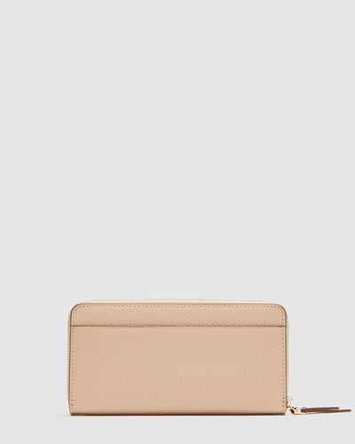 D-Vine Large Wallet - Almond