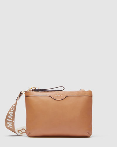 Jett Duo Crossbody Bag - Caramel