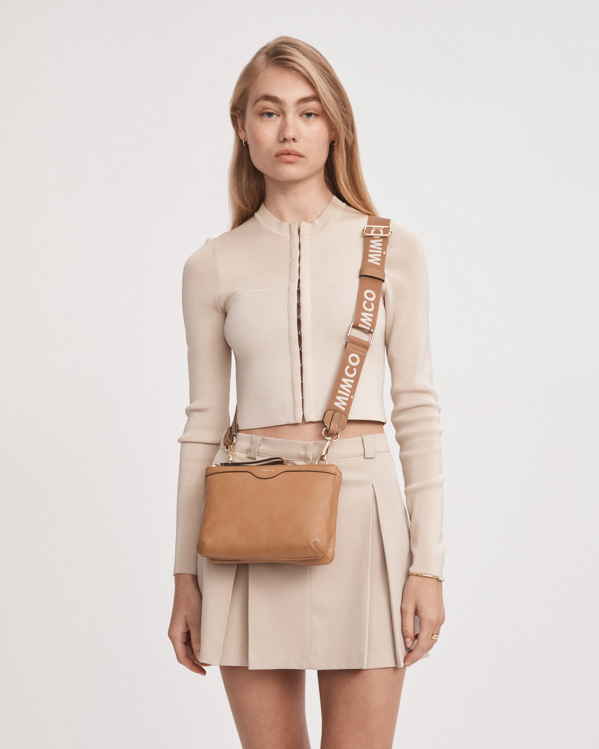 Jett Duo Crossbody Bag - Caramel