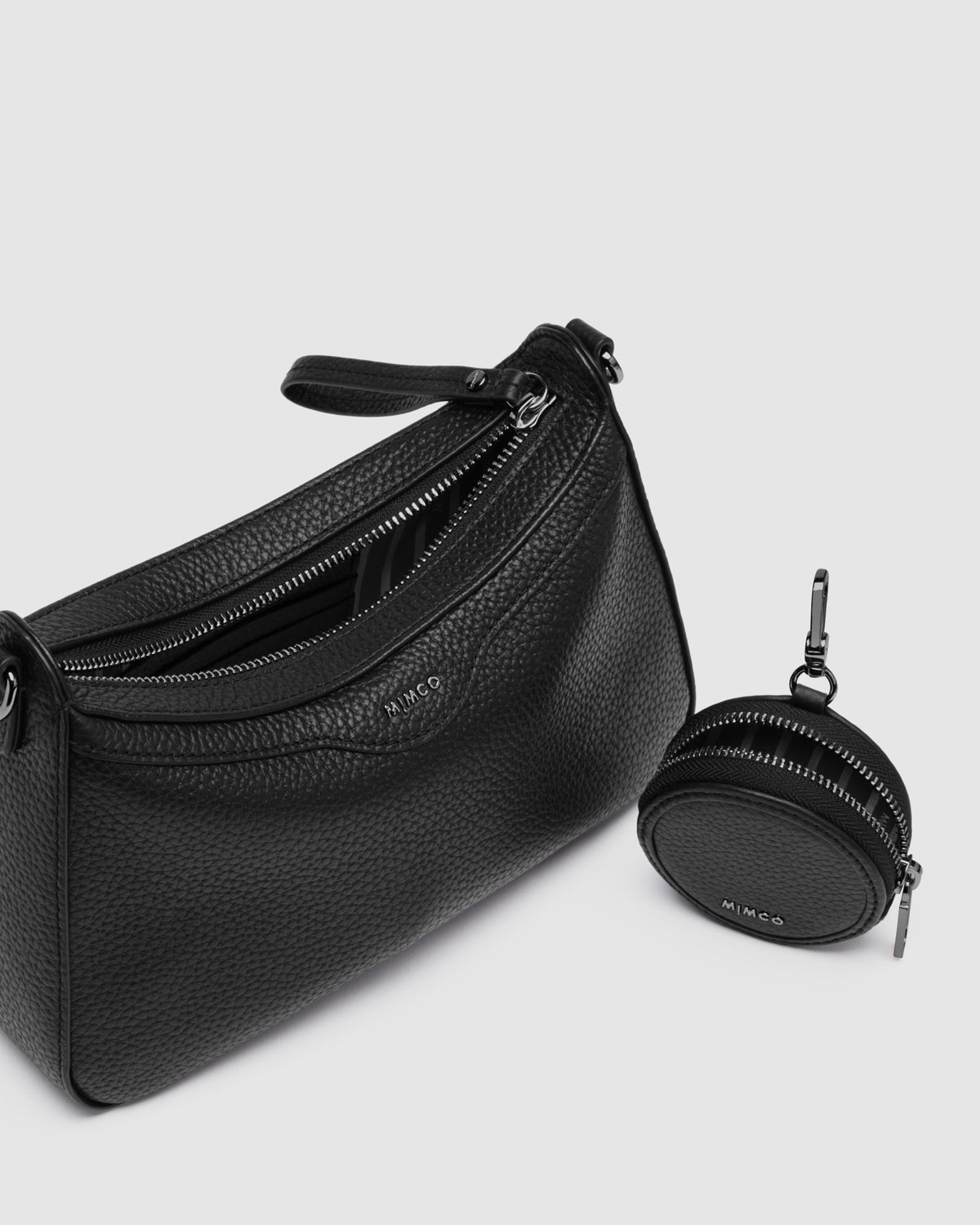 Jett Crossbody Bag - Black Gunmetal
