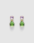 Twiggy Drop Earrings - Hot Pop Green
