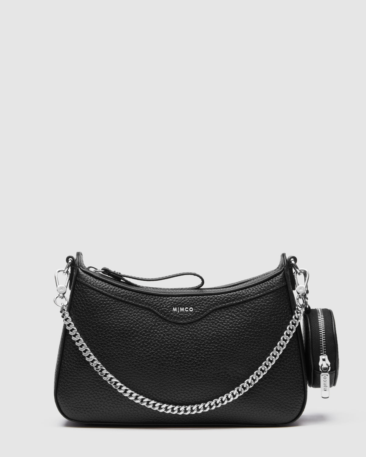 Jett Crossbody Bag - Black Silver