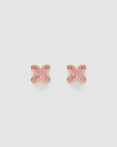 Daydream Pop Stud Earrings - Powder Puff