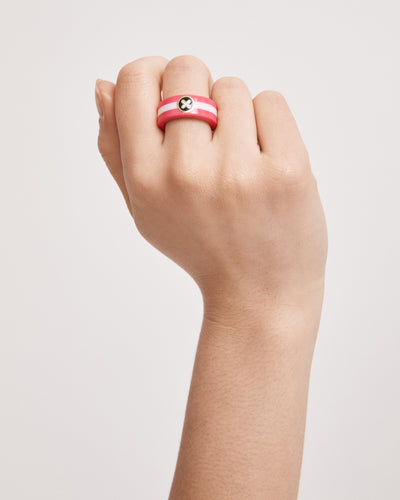 Mod Ring Band - Watermelon
