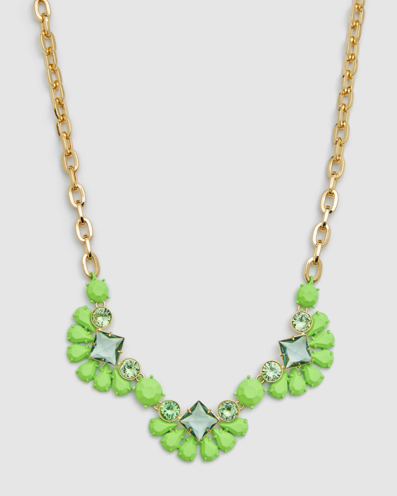 Iggy Necklace - Hot Pop Green