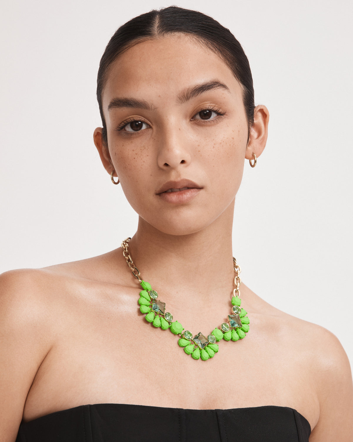 Iggy Necklace - Hot Pop Green