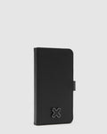 Hendrix Flip Case For Iphone 12-12 Pro - Black Gunmetal