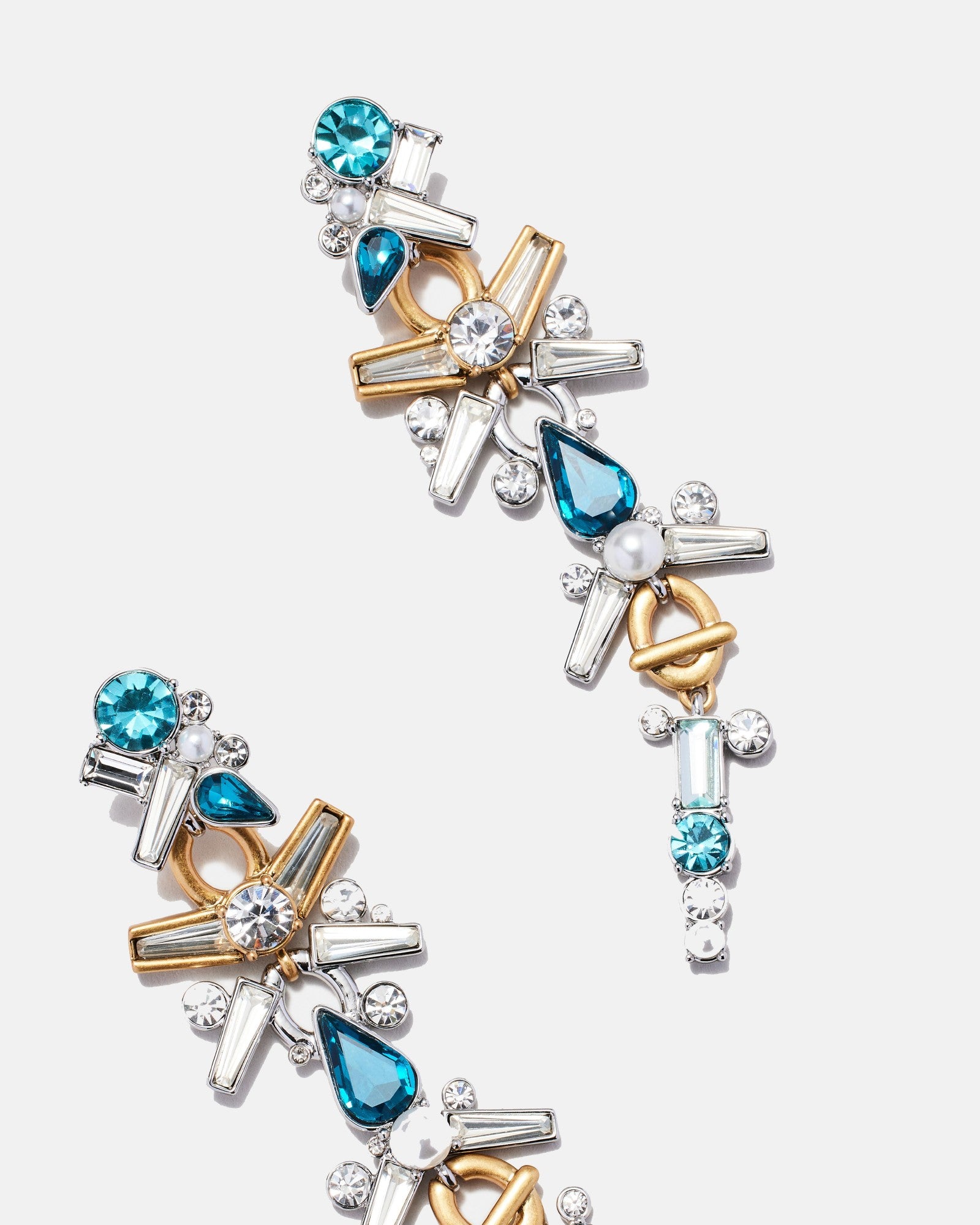 Comet Drop Earrings - Lagoon