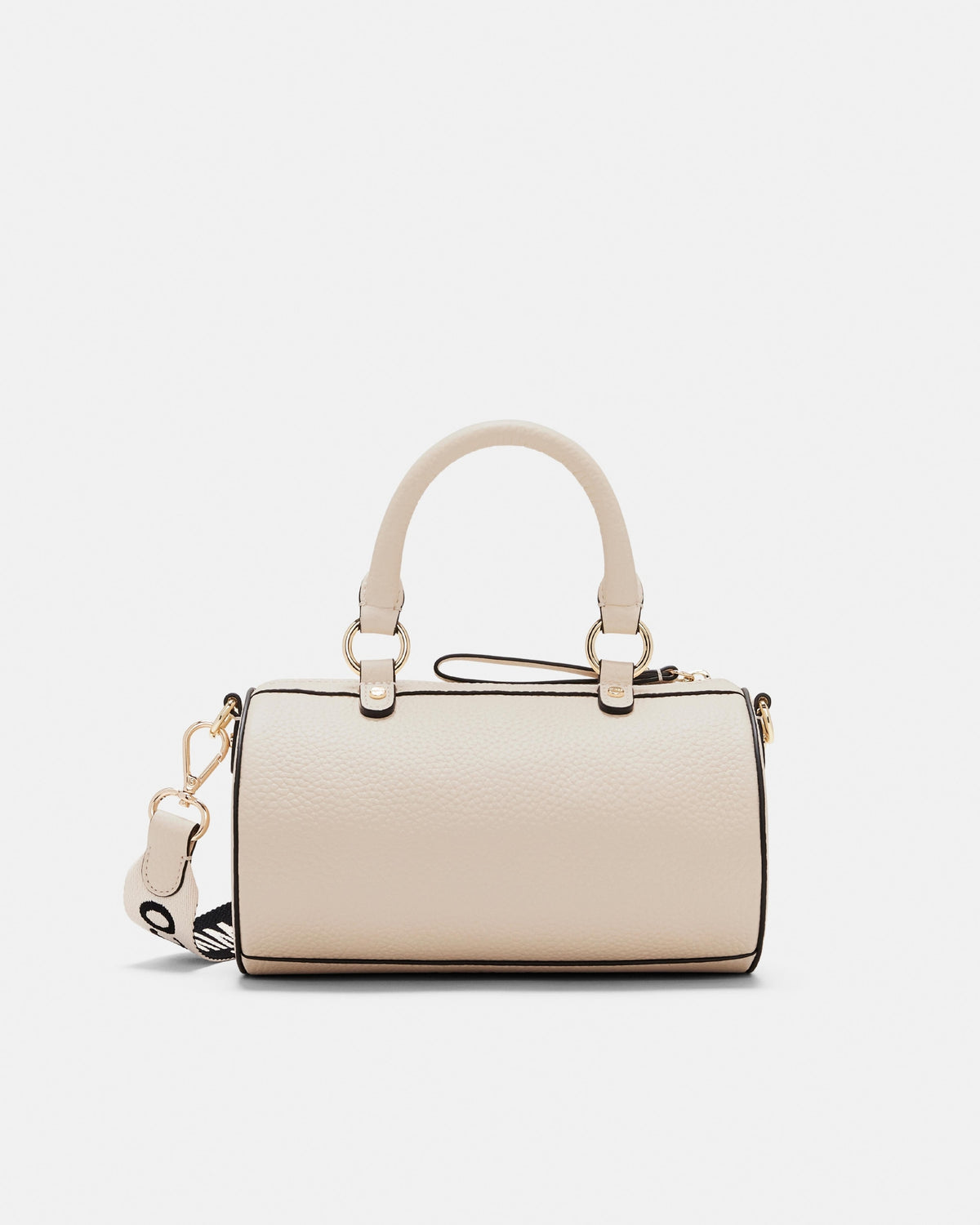 Jett Cylinder Crossbody Bag - Pearl