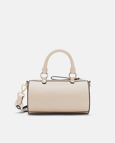 Jett Cylinder Crossbody Bag - Pearl