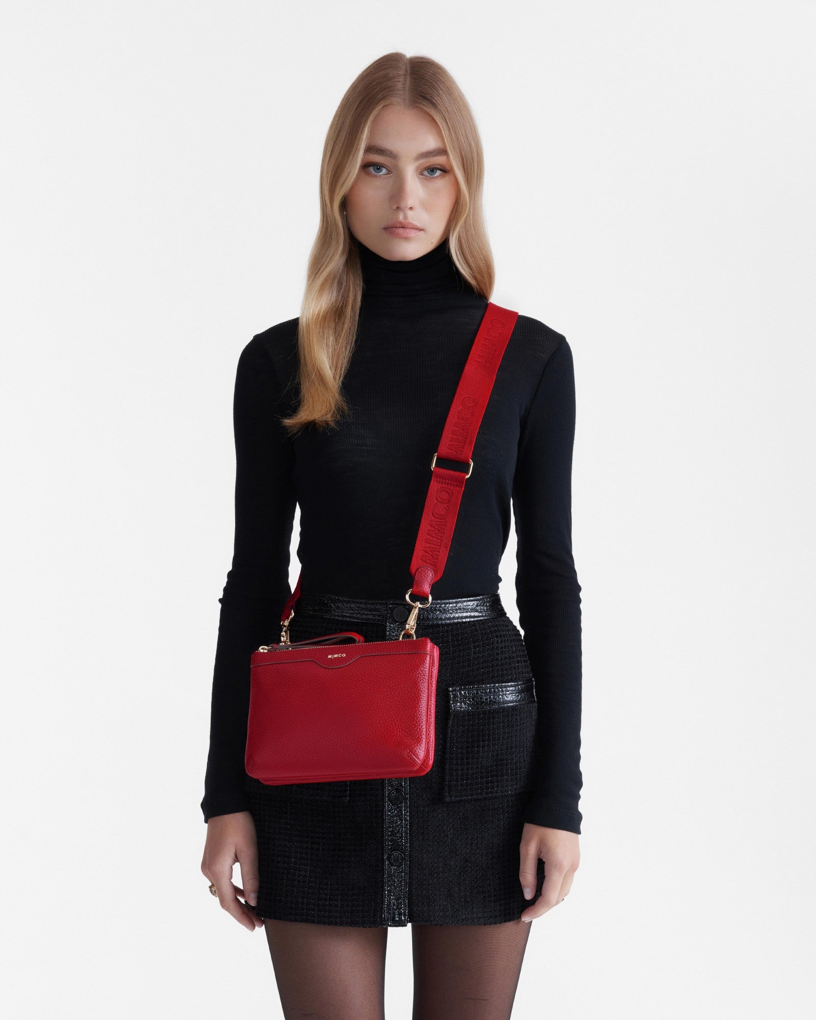Jett Duo Crossbody Bag - Rich Red