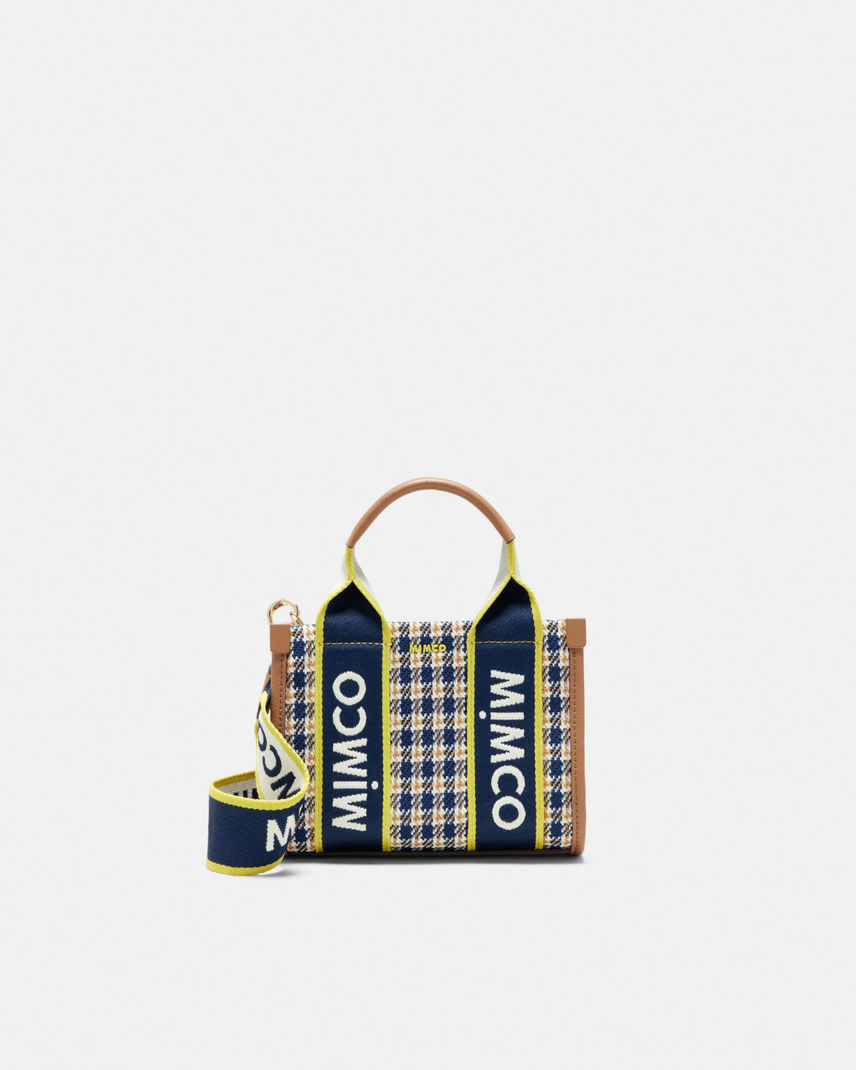 Stevie Micro Tote Crossbody Bag - Navy