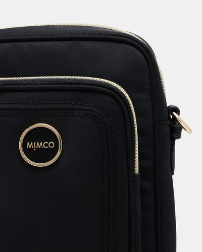 Nextalgia Phone Crossbody Bag - Black Light Gold