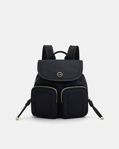 Nextalgia Backpack Bag - Black Light Gold