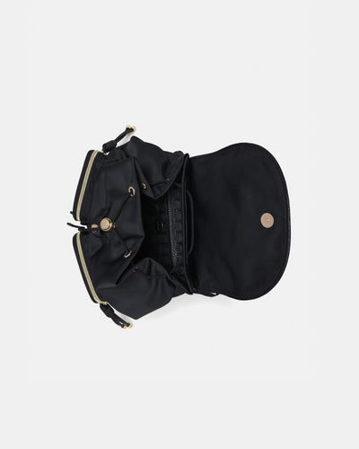 Nextalgia Backpack Bag - Black Light Gold