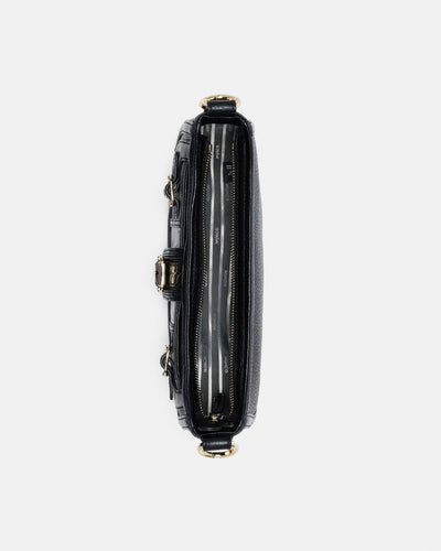 Zeppelin Shoulder Bag - Black Light Gold