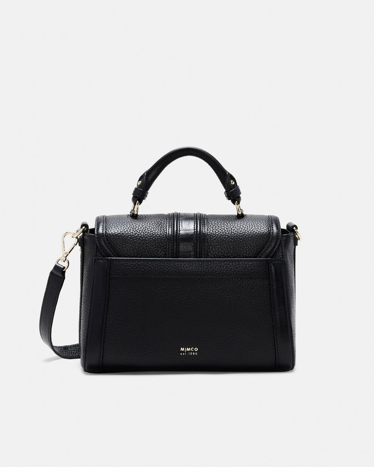 Zeppelin Satchel Bag - Black Light Gold
