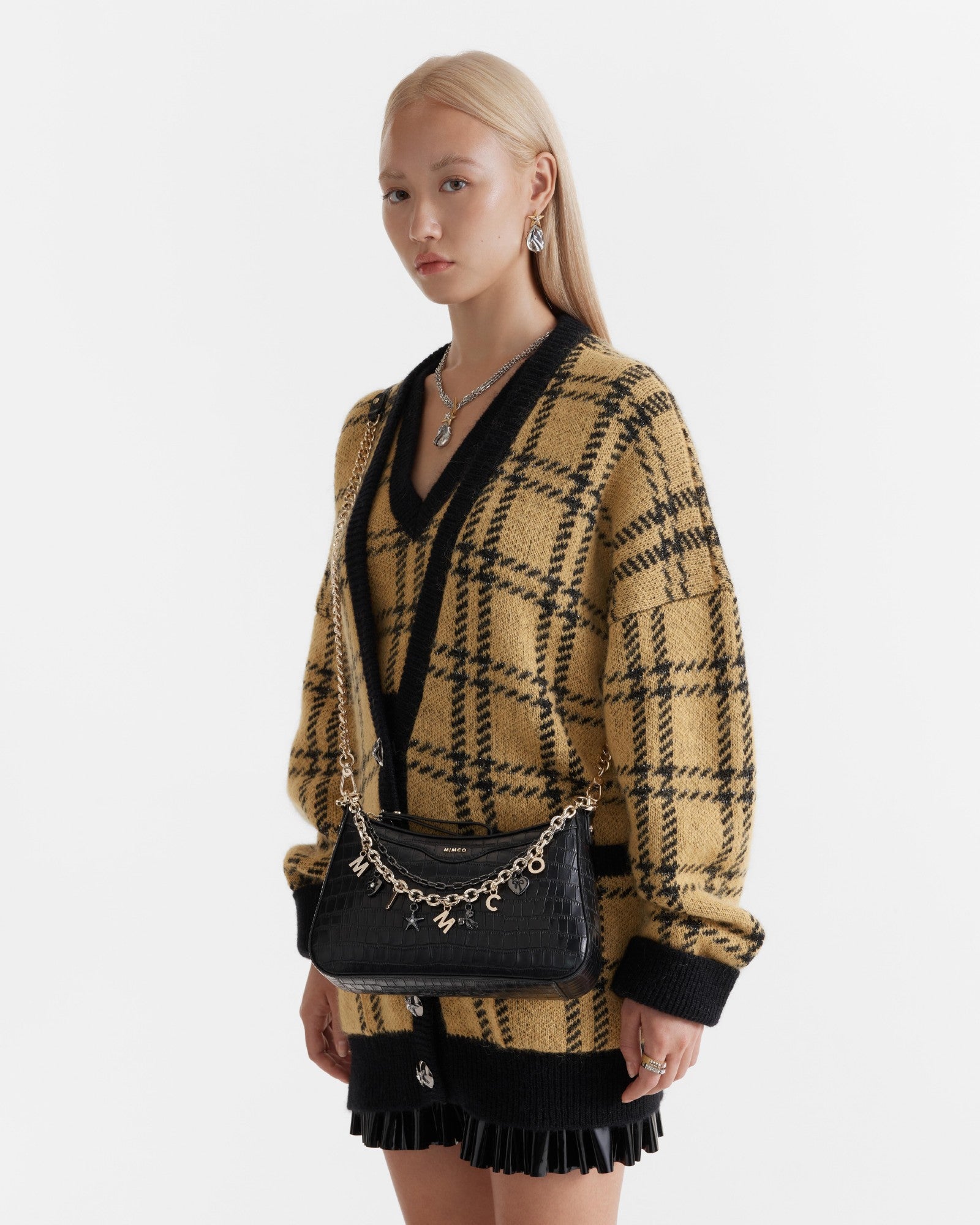 Jett Special Edition Crossbody Bag - Black Light Gold