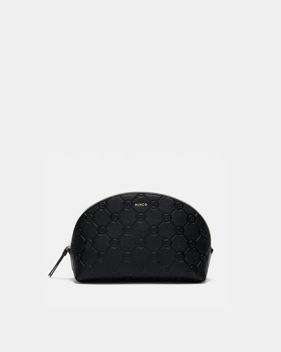 Mim-Gram Cosmetic Bag - Black Light Gold