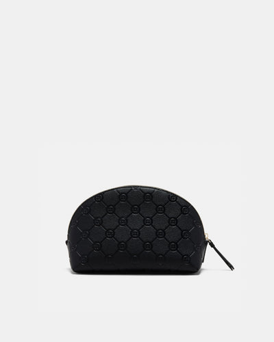 Mim-Gram Cosmetic Bag - Black Light Gold