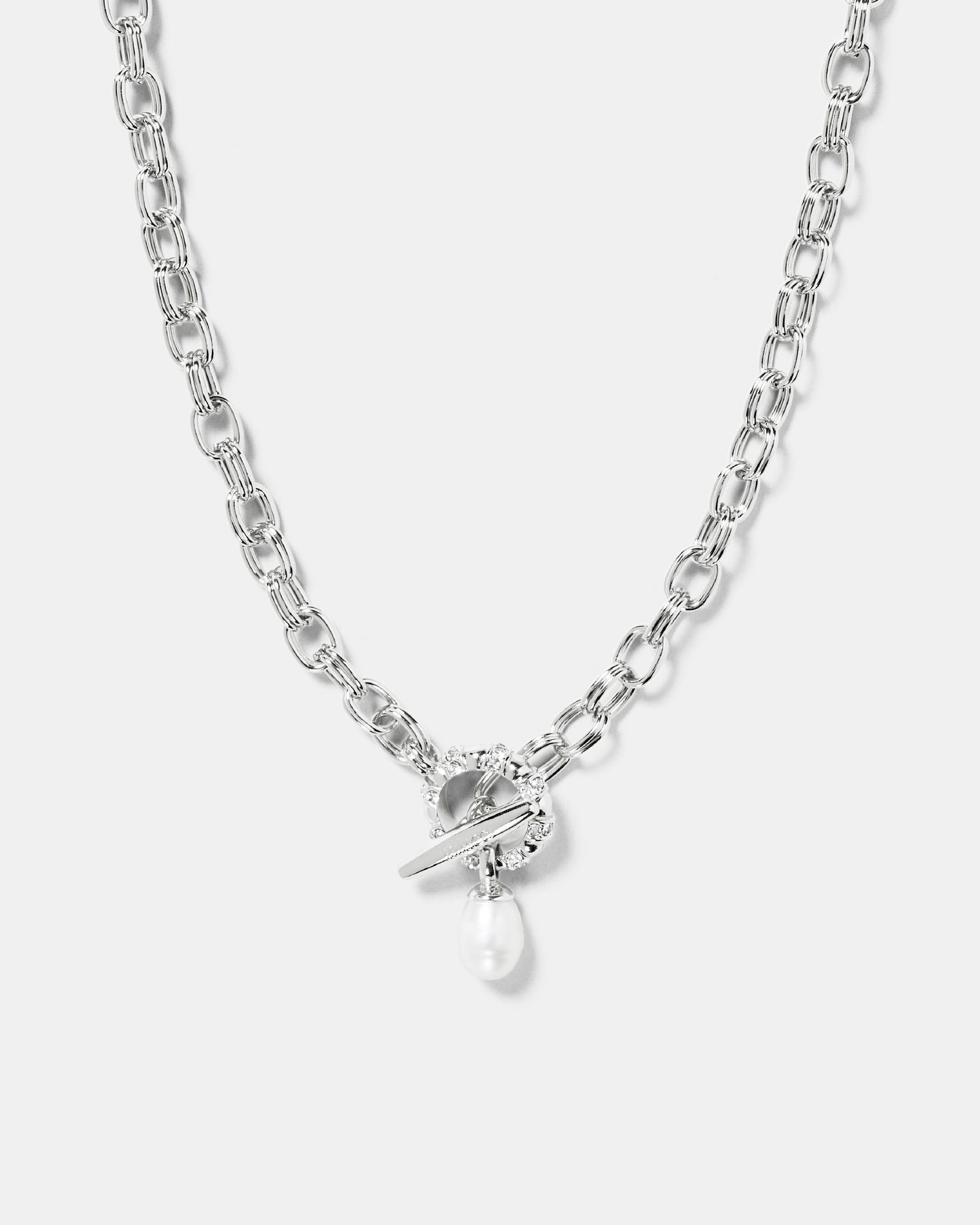 Everly Pendant Necklace - Silver