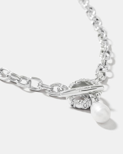 Everly Pendant Necklace - Silver