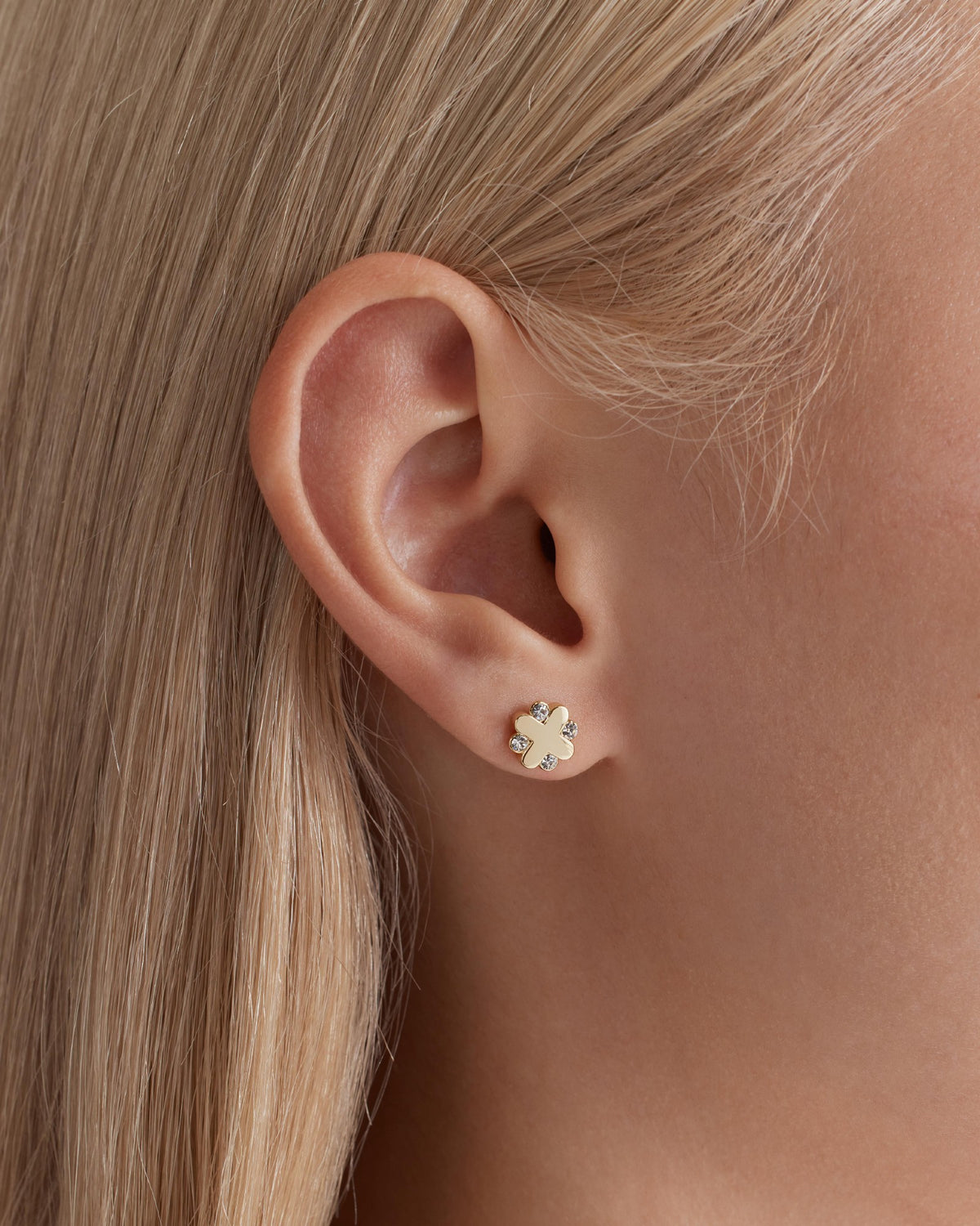 Supermicra Halo Stud Earrings - Lagoon