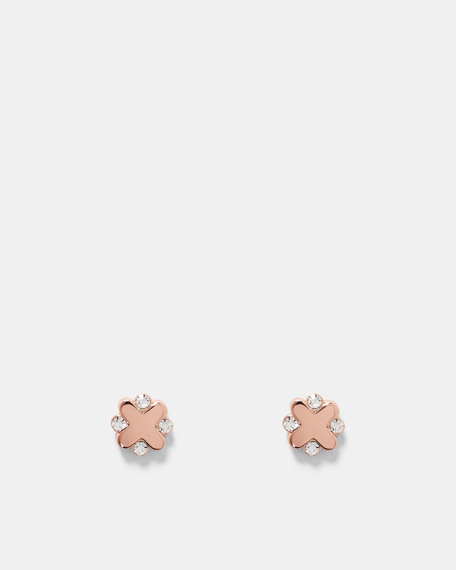 Supermicra Halo Stud Earrings - Black