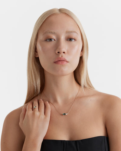 Limited Edition Green Quartz Necklace - Green Quartz