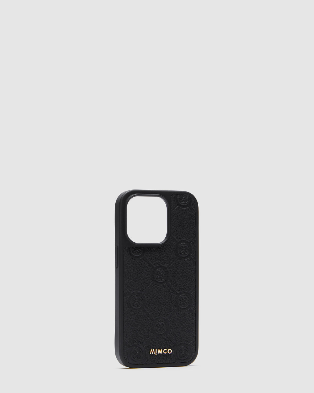 Mim-Gram Phone Case For Iphone 14 Pro - Black Light Gold