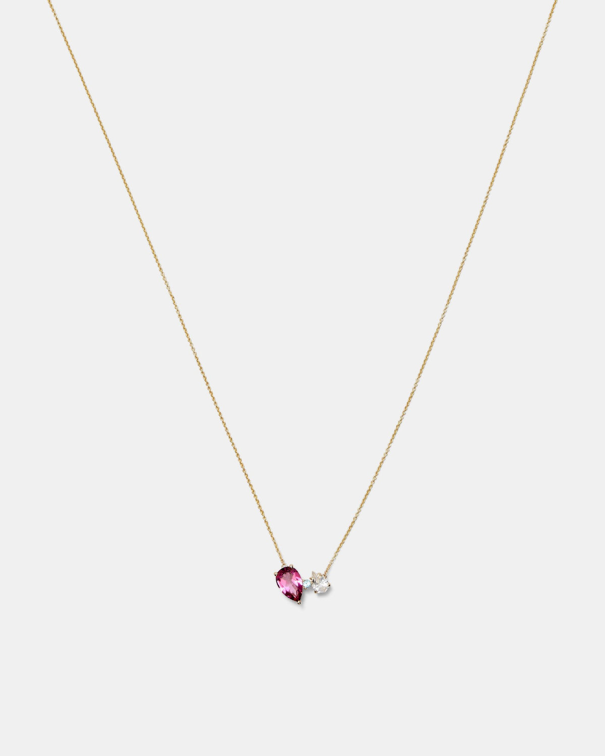 Limited Edition Pink Topaz Necklace - Pink Topaz