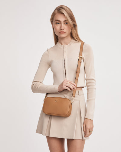 Link Crossbody Bag Strap 2cm - Caramel