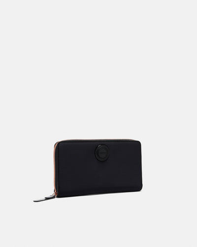 Serenity Travel Wallet - Black Rose Gold