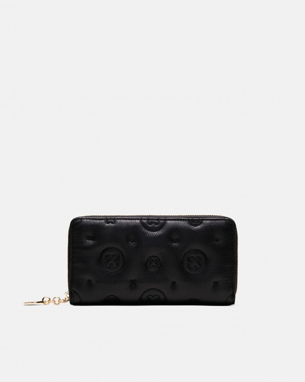 Flashback Leather Large Wallet - Black