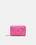 Flashback Leather Medium Wallet - Pink Splash