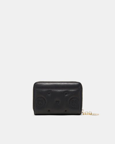 Flashback Leather Medium Wallet - Black