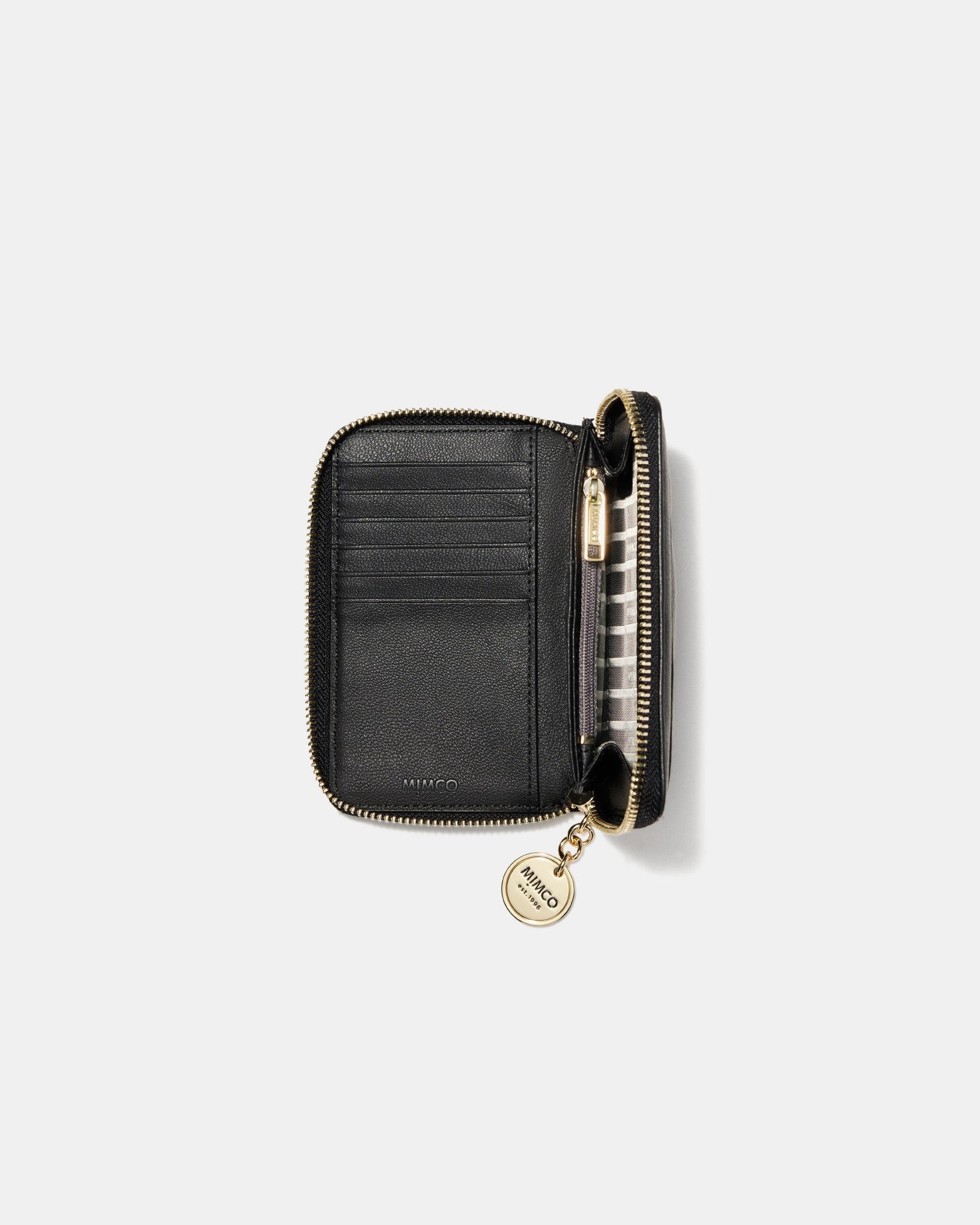 Flashback Leather Medium Wallet - Black