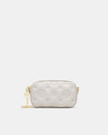 Flashback Leather Pouch Crossbody Bag - Oyster