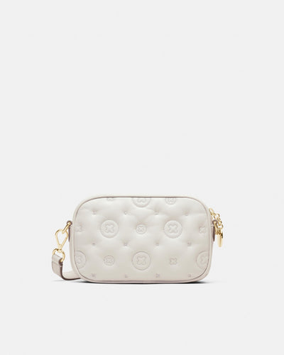Flashback Leather Crossbody Bag - Oyster