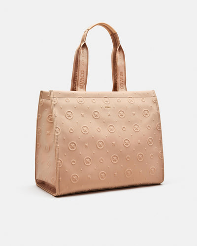 Flashback Neoprene Tote Bag - Almond