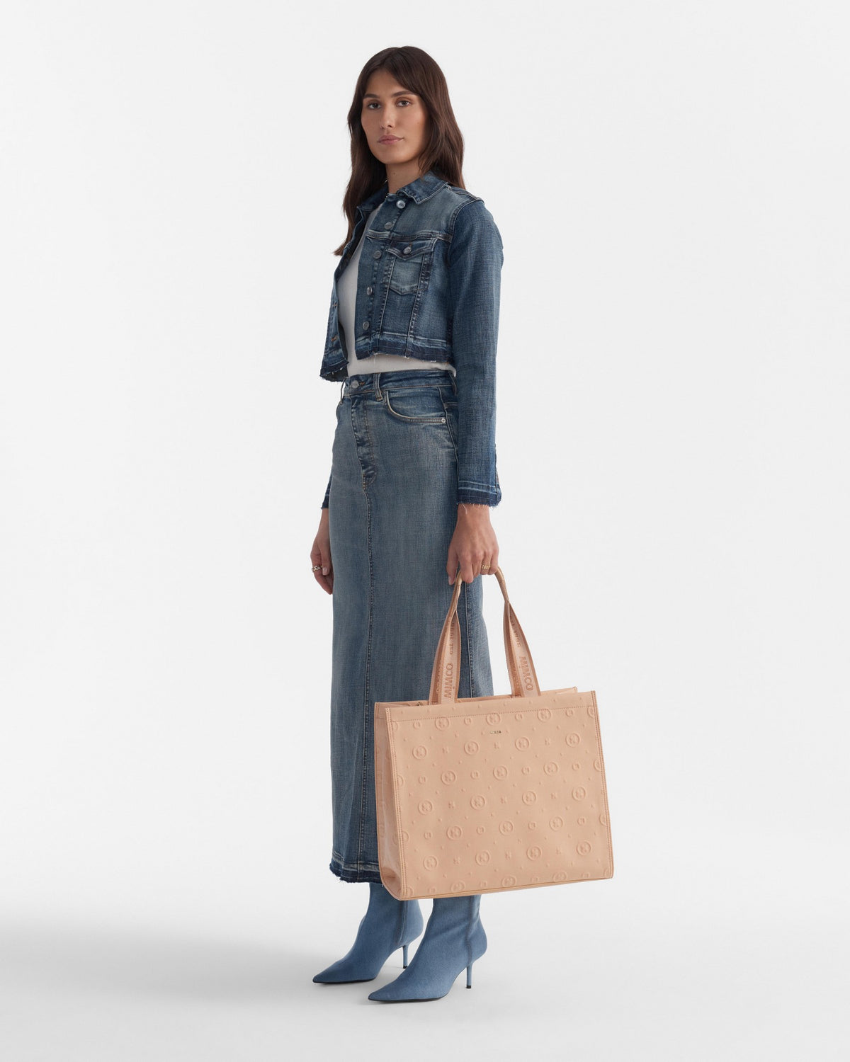 Flashback Neoprene Tote Bag - Almond