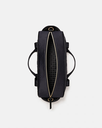 Flashback Neoprene Weekender Bag - Black Light Gold